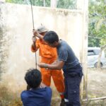 Program Pusaka Artha Pertagas menghadirkan teknologi pigging, yang lazim digunakan untuk pembersihan pipa penyalur gas, dimodifikasi menjadi teknologi tepat guna untuk infrastruktur air desa. Foto: Dok Pertagas