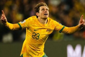 Craig Goodwin dikabarkan diminati Persebaya Surabaya di bursa transfer paruh musim Super League 2025-2026. (Instagram @socceroos)