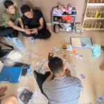 Subdit III Jatanras saat mengungkap jaringan tindak pidana perjudian online (judol) berskala internasional yang beroperasi di salah satu wilayah Indonesia. Foto: Dok Bareskrim Polri