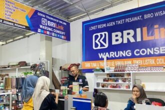 BRILink Agen Warung Concept di Desa Jambu Timur, Kecamatan Mlonggo, Kabupaten Jepara, Jawa Tengah yang telah beroperasi sejak 2013. Foto: Dok BRI