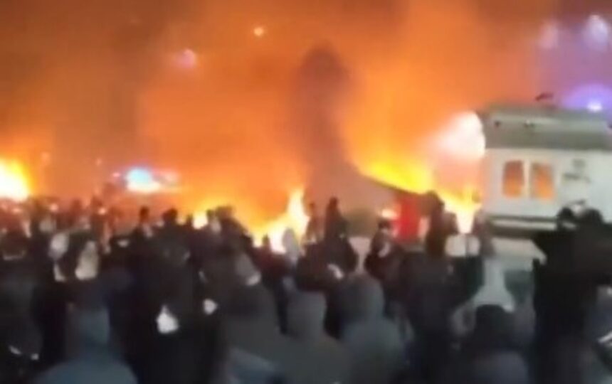 Demonstrasi di Iran.