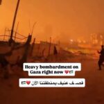 Suasana permukiman di Gaza yang dihantam bom dari Israel. Foto: X @Timesofgaza