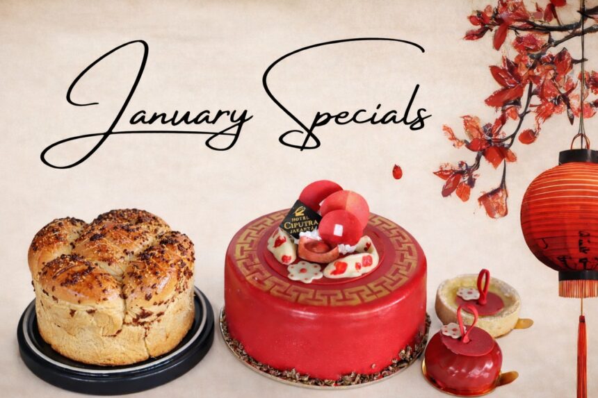 Menyambut tahun 2026, Bakery Hotel Ciputra Jakarta kembali menghadirkan rangkaian kreasi bakery terbaru dengan berbagai pilihan kue dan roti yang siap memanjakan para pencinta bakery. (dok. Hotel Ciputra Jakarta).