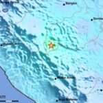 Gempa guncang Sarolangun, Jambi, Senin (19/1/2026). Foto: BMKG