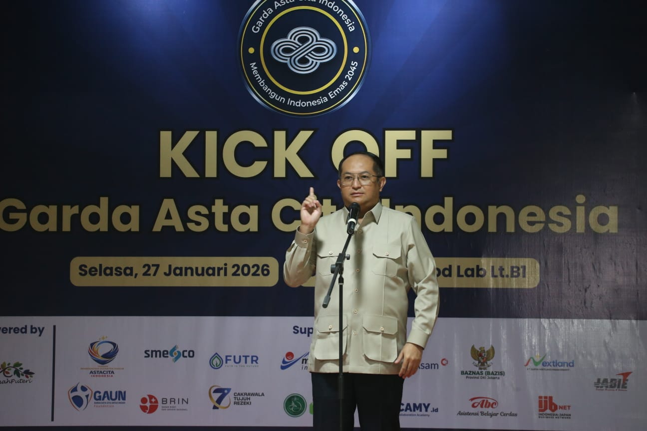 Asisten Khusus Presiden RI Bidang Analisis Data Strategis, Agung Gumilar Saputra. Foto: Dok humas