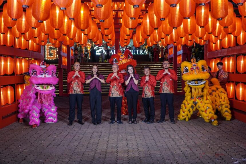 Kemeriahan perayaan Tahun Baru Imlek 2577 di Mal Ciputra Jakarta. (dok. Mal Ciputra Jakarta)