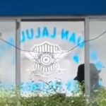 Warga rekam video diduga adegan mesum di Pos Polisi Kemuning, Tulungagung. Kepolisian menyayangkan penyalahgunaan fasilitas publik dan kini menelusuri identitas pasangan dalam rekaman tersebut. Foto: Tangkap layar TikTok @cangkir