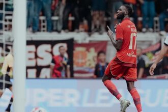 Bomber Persija Allano Lima. Foto : Ist