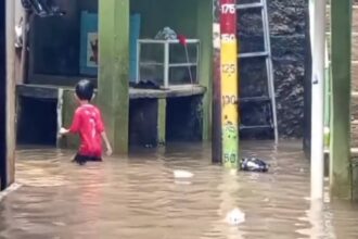 Banjir di Kebon Pala. Foto: Ist