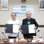 BPJS Kesehatan bersama PT GoTo Gojek Tokopedia Tbk memperkuat perlindungan jaminan kesehatan bagi pengemudi mitra Gojek dengan kolaborasi pada Program JKN. (istimewa/dok. BPJS Kesehatan).