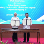 IPOL.ID - BPJS Kesehatan menjalin kerja sama dengan Jaksa Agung Muda Bidang Perdata dan Tata Usaha Negara (Jamdatun) Kejaksaan Agung Republik Indonesia sebagai langkah strategis memperkuat penanganan masalah hukum di bidang perdata dan tata usaha negara. (dok. BPJS Kesehatan).