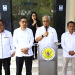 Sekretaris Kompolnas, Arief Wicaksono didampingi beberapa anggota Kompolnas dalam kegiatan Capaian Kinerja Tahun 2025 dan Rencana Kerja Tahun 2026 di kantor Kompolnas Jakarta, Senin (5/1/2026). Foto: Ist