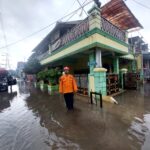 Kondisi genangan di Reni Jaya, Pamulang Barat. (Ist)