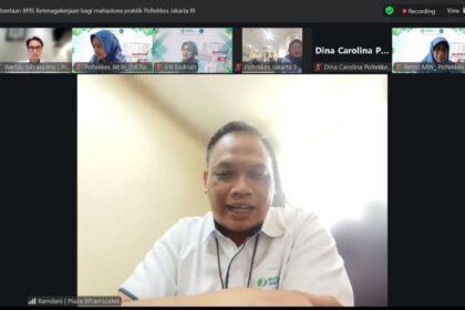 Kepala Kantor Cabang BPJS Ketenagakerjaan Jakarta Plaza BPJamsostek Ramdani. (foto BPJS Ketenagakerjaan)