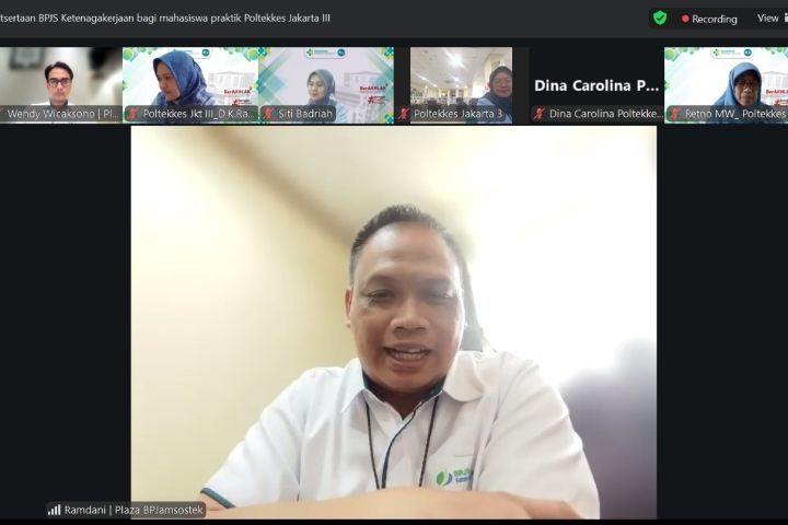 Kepala Kantor Cabang BPJS Ketenagakerjaan Jakarta Plaza BPJamsostek Ramdani. (foto BPJS Ketenagakerjaan)