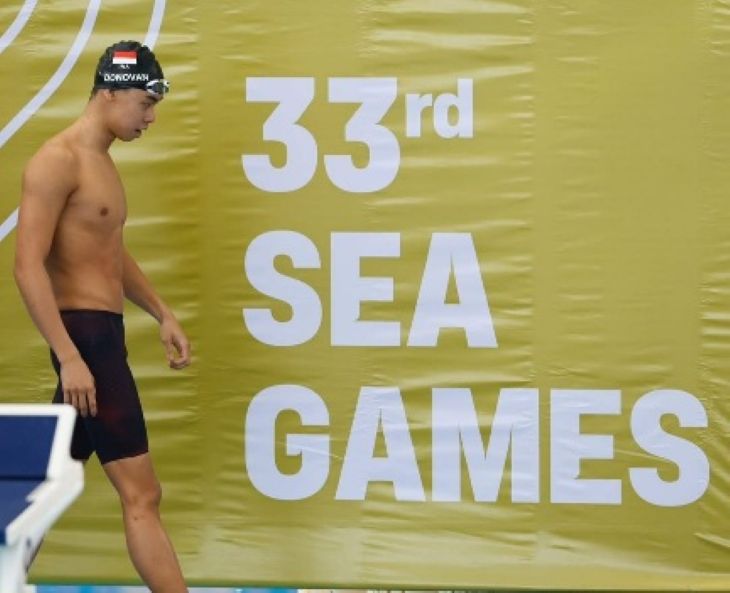 Atlet renang Jason Donovan raih 2 medali emas SEA Games 2025.