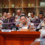 Kapolri Jenderal Pol Listyo Sigit Prabowo saat RDP dengan Komisi III DPR. Foto: Polri