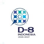 Logo Keketuaan Indonesia di D-8. Foto: Komdigi