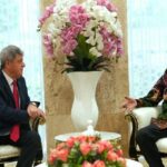 Menag Nasaruddin Umar (Kanan) dan Duta Besar Palestina untuk Indonesia, Zuhair Al-Shun (Kiri). Foto: kemenag