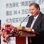 Menko Perekonomian RI Airlangga Hartanto saat hadir di China. Foto" Dok Humas