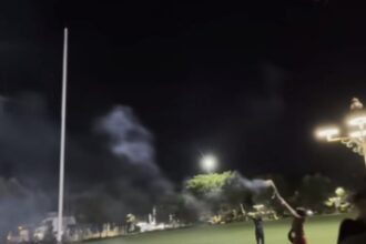 Penetapan Bupati Sudewo sebagai tersangka KPK disambut ekspresi syukur dari sebagian warga dan aktivis. Foto: Tangkap layar TikTok @feedgramindo