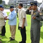 Presiden Prabowo ketika meninjau IKN. Foto : Ist