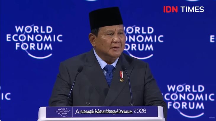 Presiden Prabowo Subianto di Forum Davos, Swiss.