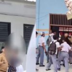 Viral video kericuhan antara oknum guru dan siswa di SMKN 3 Tanjabtim, Jambi, menuai sorotan publik. Sang guru akhirnya melapor ke Dinas Pendidikan Provinsi Jambi karena merasa tak mendapat jaminan keamanan. Kasus ini kini ditangani melalui jalur mediasi. Foto: Tangkap layar IG @folkjog