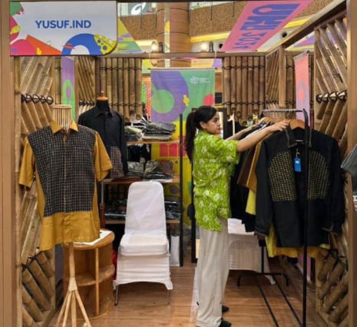 UMKM Busana Muslim Asal Tangerang, YUSUF.IND. Foto: Dok BRI