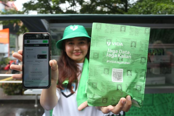 Tampilan fitur DocsVault dan SecureShare pada VIDA App solusi perlindungan data pribadi, diperkenalkan pada acara peluncuran kampanye “VIDA Jaga Kalian” di Jakarta, Kamis (22/1/2026). Foto: Ist