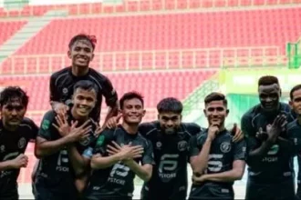 Klub kebanggaan warga Bekasi, Bekasi City meraih enam poin dari dua laga terakhir di babak Championship 2025/2026 (sebelumnya Liga 2), setelah mengalahkan Sriwijaya FC dan Persiraja Banda Aceh dengan skor sama-sama 1-0. Foto/dok/Bekasi City