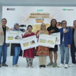 PT Pegadaian menggelar seremoni penyerahan hadiah Grand Prize Badai Emas 2025 di Tring! Digital Lounge, Food Society, Mall Kota Kasablanka, Jakarta, Minggu (8/2/2026). Foto: Pegadaian