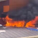 Mal Ciputra Cibubur kebakaran, Selasa (17/2/2026). Foto: Tangkapan layar TikTok @infojakarta.co.id