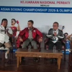 Dari kiri ke kanan: Hengky Silatang, Ray Zulham Farras Nugraha, Budi Ariyanto Muslim dan Sultan Sapta. (Dok-perbati)