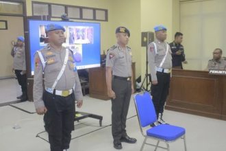 Sidang Etik Bripda Mesias Victoria Siahaya. Foto: Bidhumas Polda Maluku