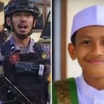 Anggota Brimob, Bripda Masias Siahaya, resmi ditetapkan sebagai tersangka oleh Polda Maluku dalam dugaan penganiayaan yang menewaskan seorang siswa madrasah. Foto: TikTok @mataberita777