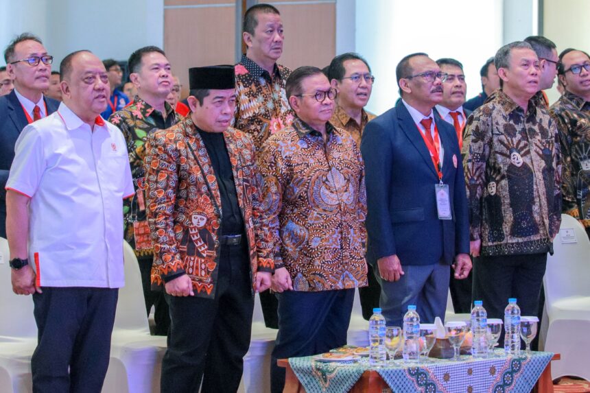 Prof Hidayat Humaid terpilih secara aklamasi sebagai Ketua Umum KONI DKI Jakarta periode 2026–2030 dalam Musyawarah Olahraga Provinsi (Musorprov) Ke-XIII KONI DKI Jakarta yang digelar di Candi Bentar, Putri Duyung, Ancol, Jakarta Utara, Kamis (5/2/2026).