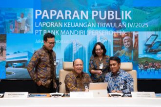 Paparan Publik Laporan Keuangan Triwulan IV/2025 PT Bank Mandiri (Persero) Tbk. Foto: Dok Bank Mandiri