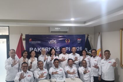Gelar Rakernas 2026, Secara Daring, PP MPI, Bulat  Fokus  Raih Medali, di Asian Games Nagoya Jepang