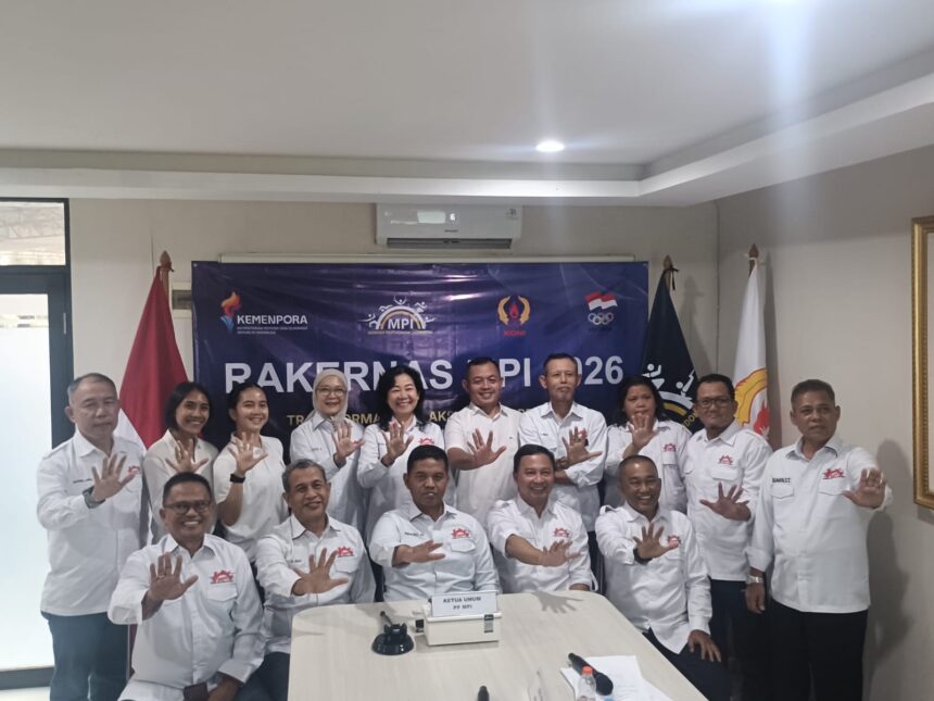 Gelar Rakernas 2026, Secara Daring, PP MPI, Bulat  Fokus  Raih Medali, di Asian Games Nagoya Jepang