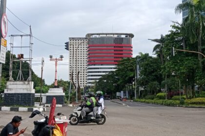 Penampakan Gedung Merah Putih KPK dari samping kanan. Foto: Yudha Krastawan/ipol.id
