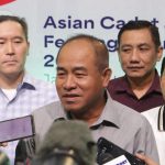 Amir Yanto saat jumpa pers di JCC Senayan, Kamis 19 Februari 2026