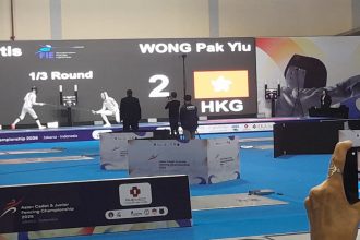 Kejuaraan Anggar Kadet dan Junior Asia 2026, Hongkong  tak Terbendung 