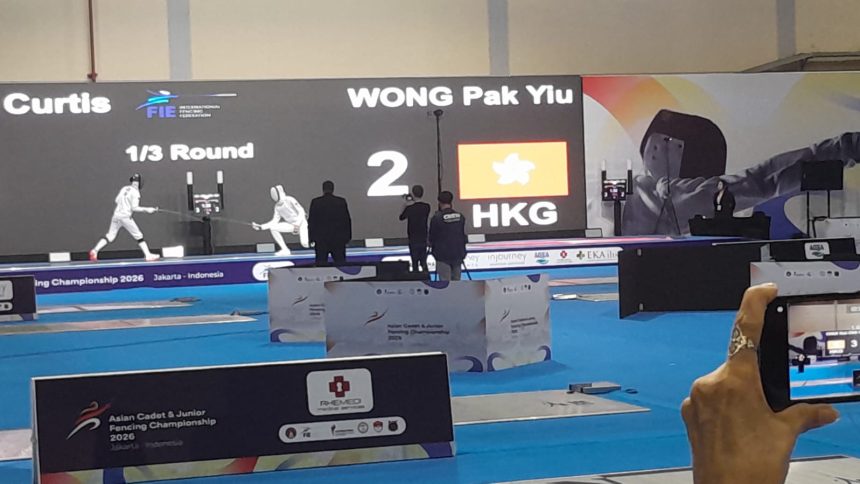 Kejuaraan Anggar Kadet dan Junior Asia 2026, Hongkong  tak Terbendung 