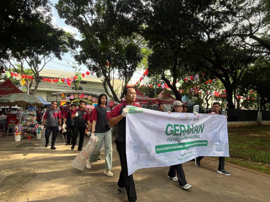 Artha Graha Peduli dan Hotel Borobudur Jakarta Laksanakan Gerakan ASRI Serentak Sambut Hari Bersih Nasional Hari Peduli Sampah Nasional 2026