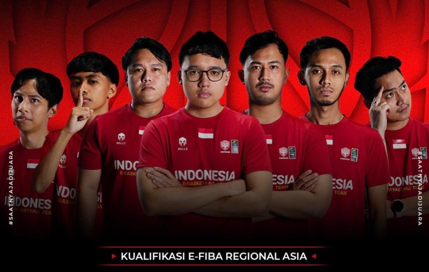 Timnas eBasketball Indonesia Gelar Evaluasi untuk Robohkan Dominasi Filipina.foto/dok/perbasi