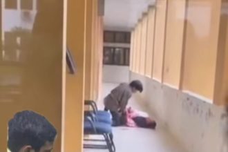 Mahasiswi dibacok di lingkungan UIN Sultan Syarif Kasim Riau, Kamis (26/2/2026). Polisi menyebut motif sementara karena pelaku sakit hati cintanya ditolak. Foto: IG @Info.negri