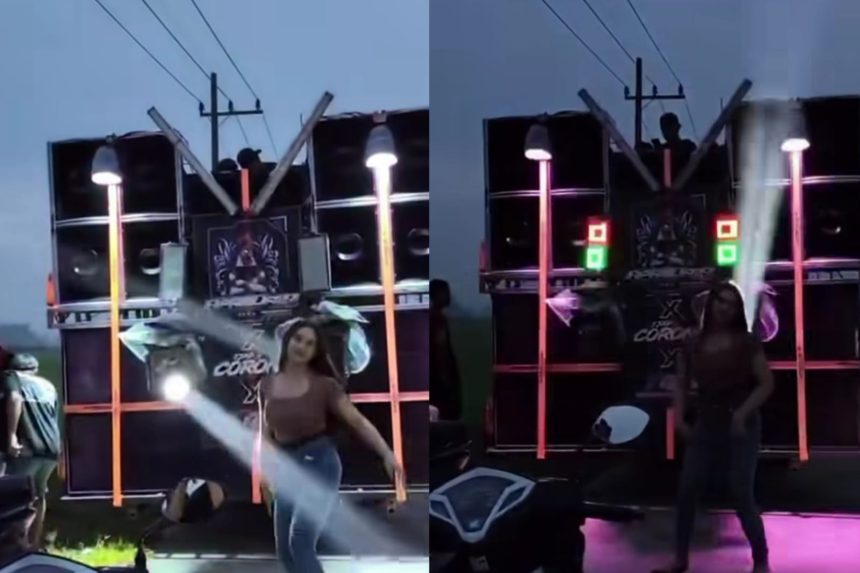 Heboh konvoi SOTR tanpa izin di Ploso, Kabupaten Jombang. Foto: IG @wargajatimrek