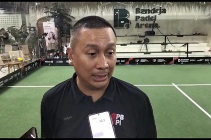 Ketua Umum Persatuan Besar Padel Indonesia (PBPI), Galih Dimuntur