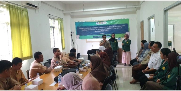 UNJ Dorong Pendidikan Inklusif melalui Pelatihan Math Braille Siswa Tunanetra Kegiatan Community Developement.foto/dok/uni